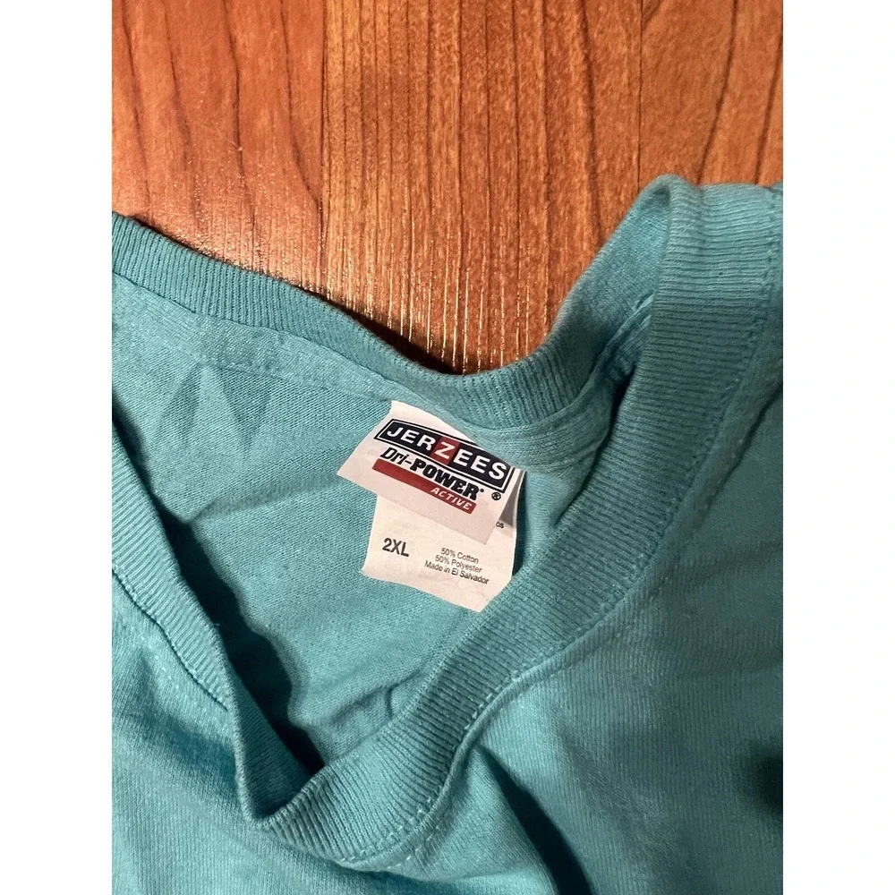 DALO Motoring Motors STL St Louis Turquoise Blue‎ T-Shirt - 2XL